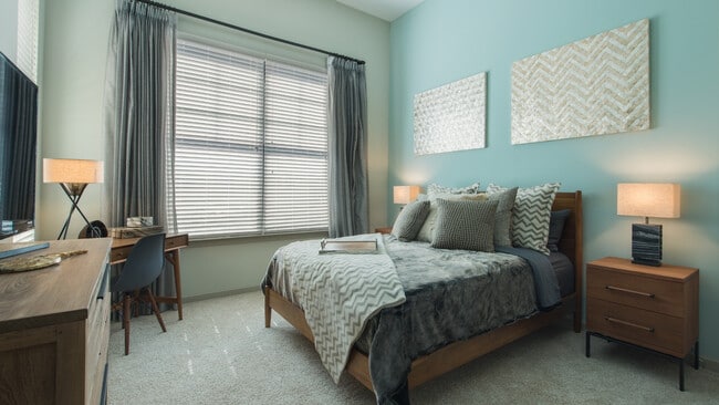 Large windows with ample natural light