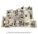 The Summit floor plan Estancia At City Center