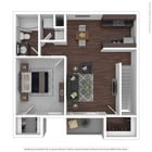 A3R: Beds - 1: Baths - 1: SqFt Range - 680 to 680