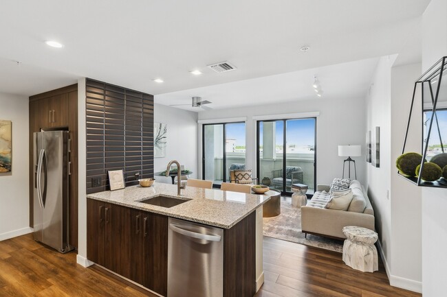 Life Time Living Gables Station Model Kitchen 1