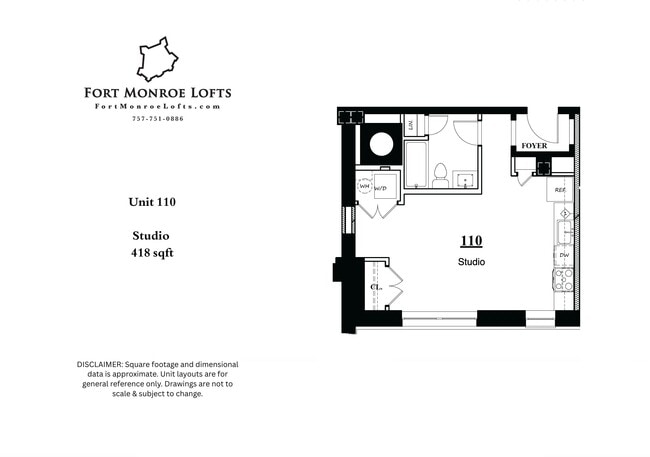 Photo - Fort Monroe Lofts Applications Unit Studio