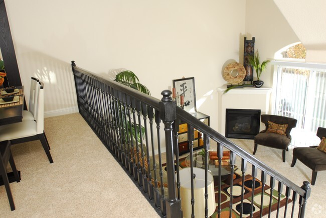 Loft overlooking livingroom - Sunset Rocklin Townhomes