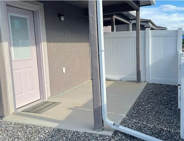 Back Patio Entrance - 657 Trinity Way