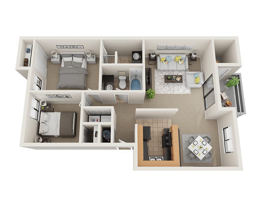 Floor Plan - Plan B2A