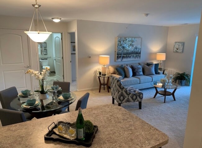 Living/Dining Area - Lafayette Square Senior Apartments