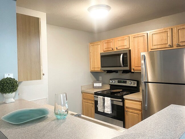 Kitchen with Stainless Steel Appliances