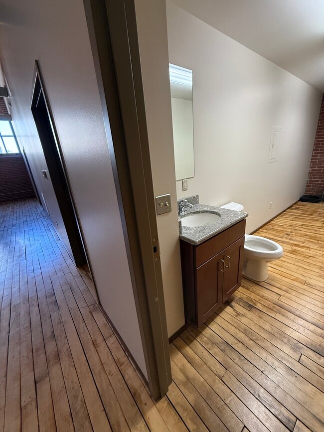 Half Bath / Storage / Washer & Dryer Area - 26 N 3rd St Unit B