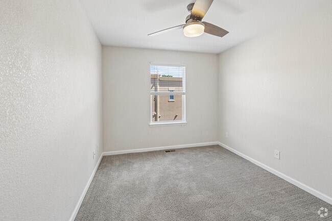 3BR, 2.5BA - 1,280SF - Third Bedroom