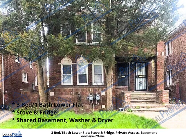 3Bed/1Bath Lower Flat w/ Hrdwd flring, Stv... - 3Bed/1Bath Lower Flat w/ Hrdwd flring, Stv... Apartment Unit LWR 3287