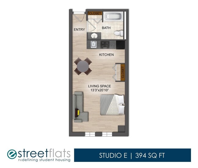 Photo - E Street Flats - Student Housing