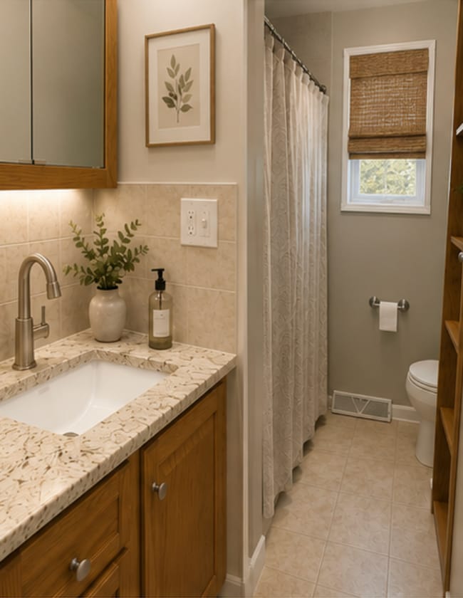 Newly updated Bath!