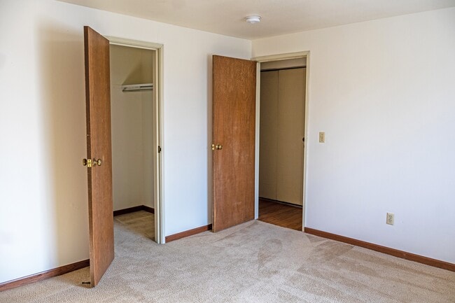 Step into spacious living at The Gallery with this inviting bedroom featuring ample closet space and neutral tones. Perfect for your personal touch. Schedule a tour today to see how this space can be your next home!