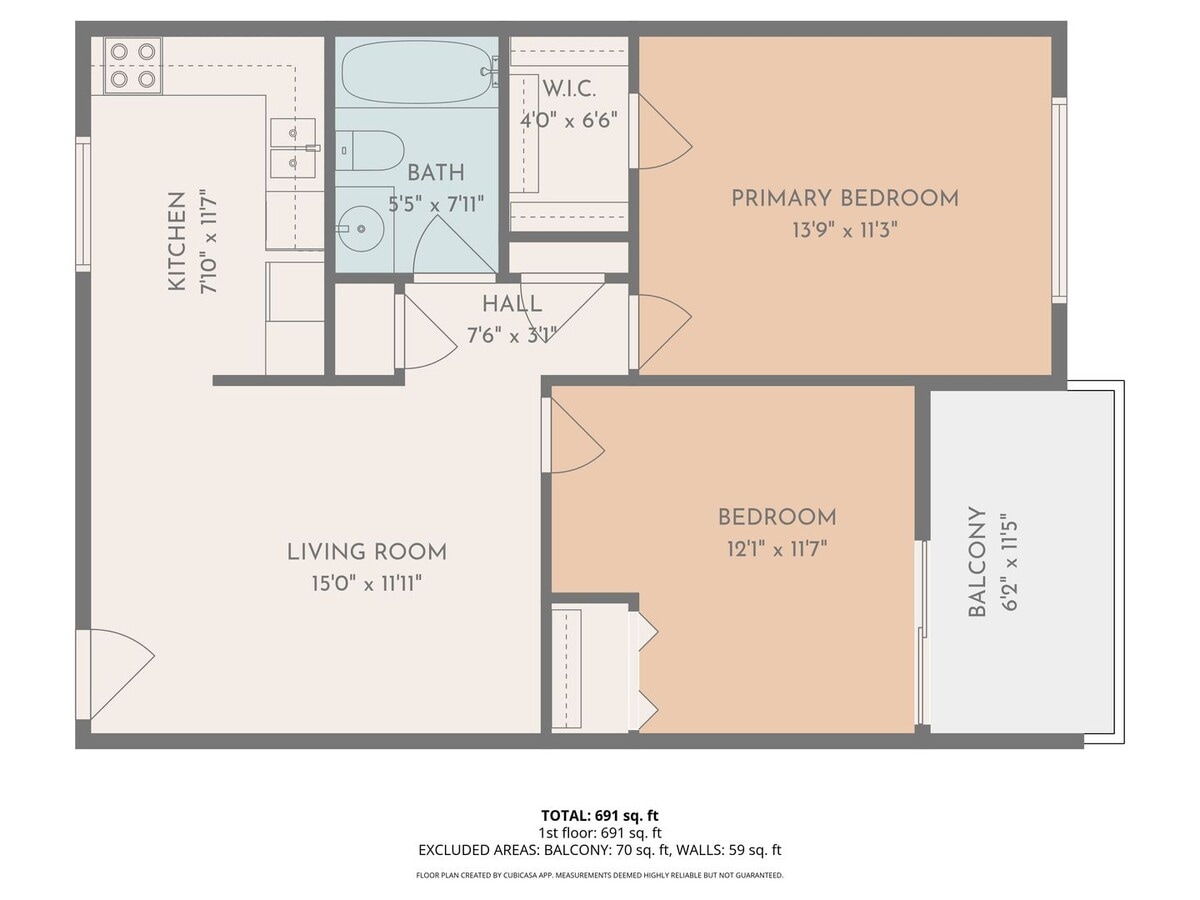 Photo - Stadium Village 2 Bedroom Condo