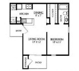 1BR/1BA