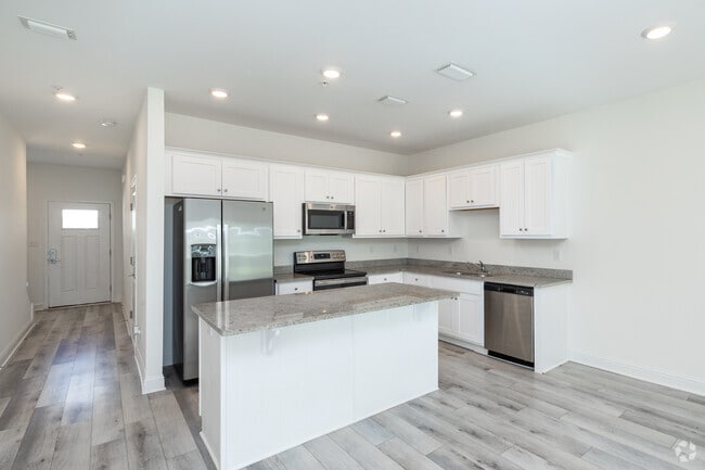 3BR, 2.5BA - 1,516SF - Kitchen - Overland Townhomes