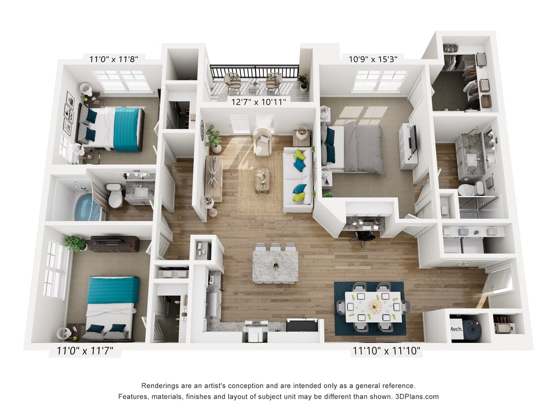 Floor Plan - The Compass