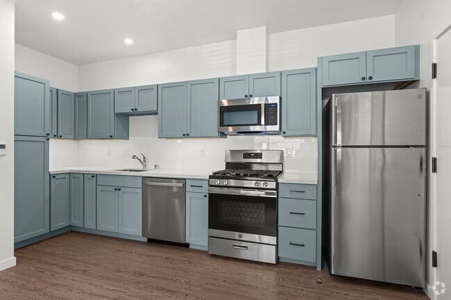 1 habitación, 1 baño - 459 pies cuadrados - Cocina