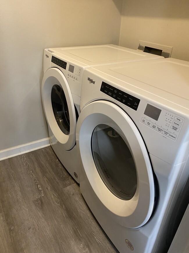 Upgraded laundry