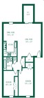 2BR/1BA