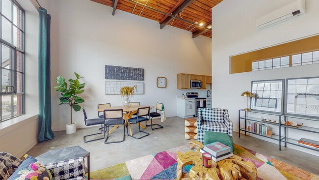 Open Living and Dining Space