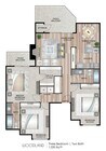1225 square feet