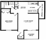 1BR/1BA