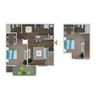 Townhome - 2 Bedroom, 2 Bath