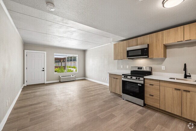 1 dormitorio, 1 baño - 680 pies cuadrados - Sala de estar - Solaris at Tucson