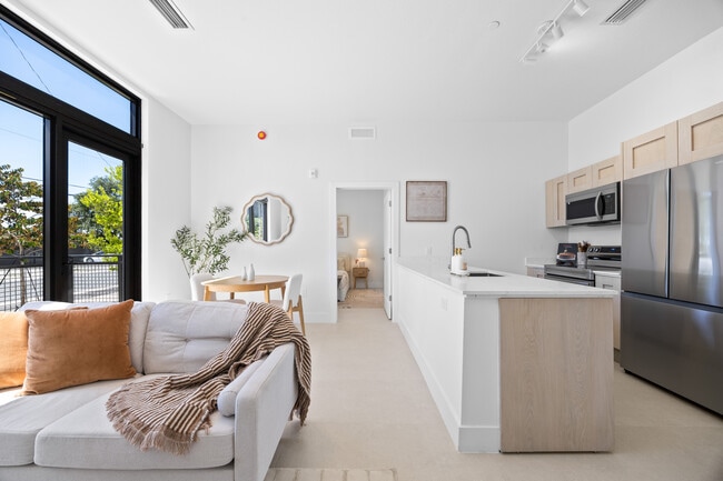 2 Bedroom 2 Bathroom - Living Room - Cauley Residences