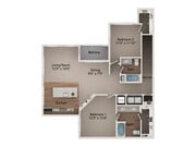 B3 floor plan The Landing at Tiffany Springs