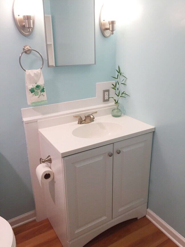 Bathroom: vanity and medicine cabinet - 2323 Crestmont Ave Unit 2323 Crestmont