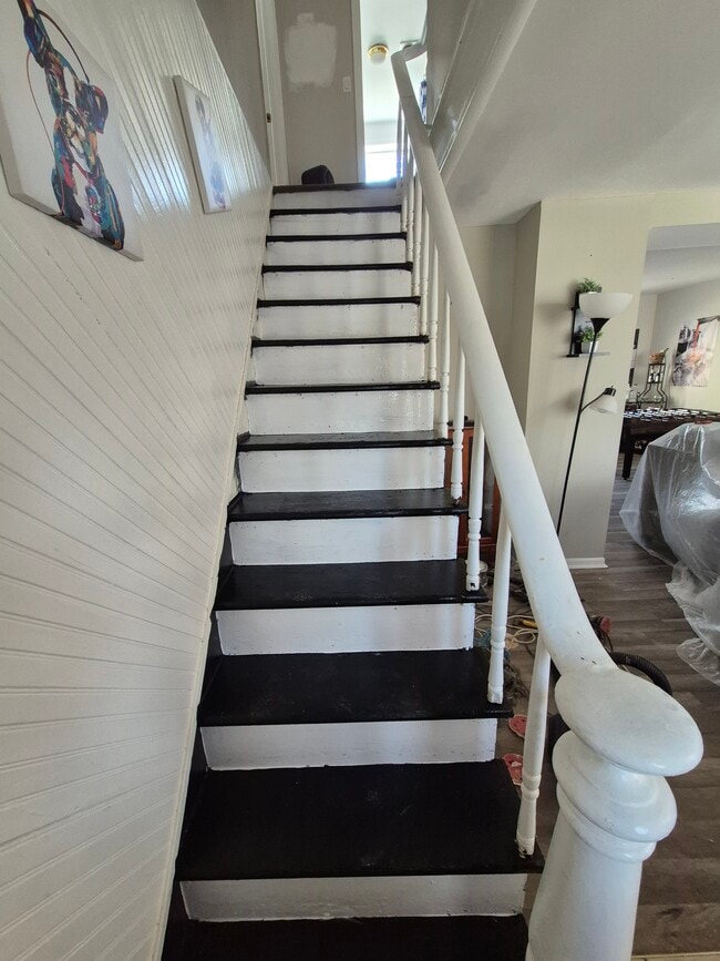 Stairs to Second Floor - 295 Center St