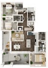 C1 floor plan Gladwen Wendell Falls
