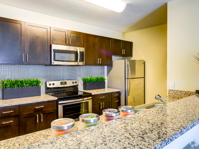 Model - Kitchen 2- University Park Boca - Student | University Park Rental