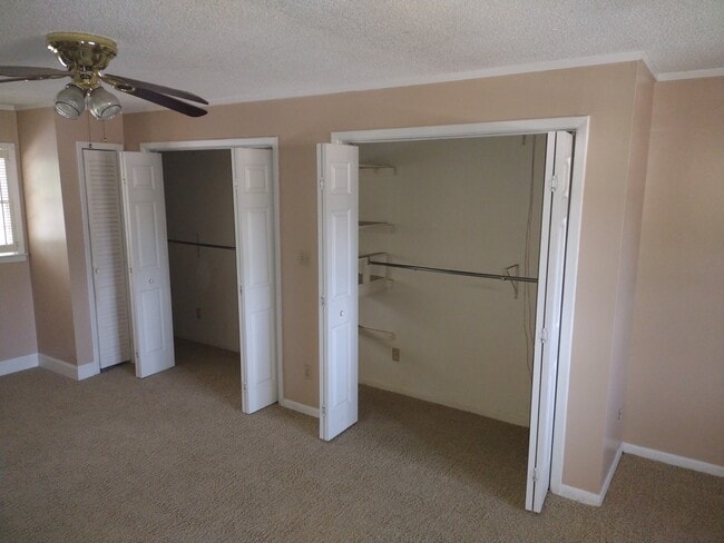 Master bedroom east closets - 107 Via Eldorado Dr