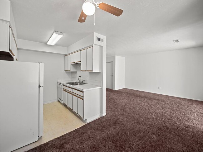 Kitchen and Dining Area - Central Square Apartments
