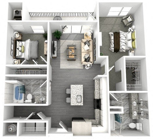 Floor Plan - The Belgian