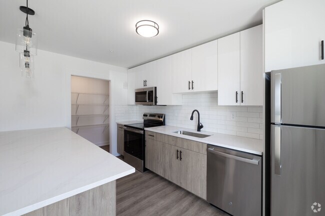 2 habitaciones, 1 baño - 1000 pies cuadrados - Cocina - The Residences at Davis Pines