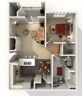 1BR/1BA