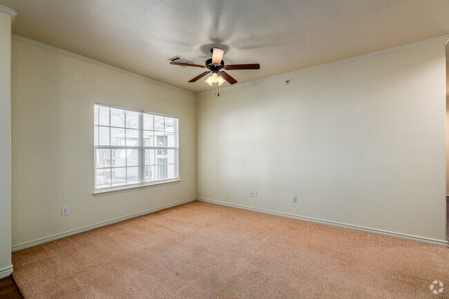 3BR, 2BA - 1067SF - Living Room - San Gabriel Crossing