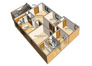 3BR/2BA