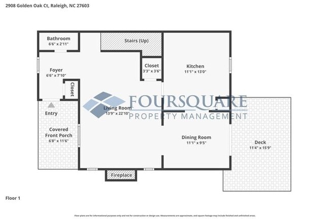 Photo - Charming Raleigh Home with Open Floor Plan, Fireplace & Back Deck