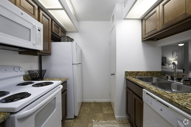 2BR, 2BA - 910SF - Kitchen