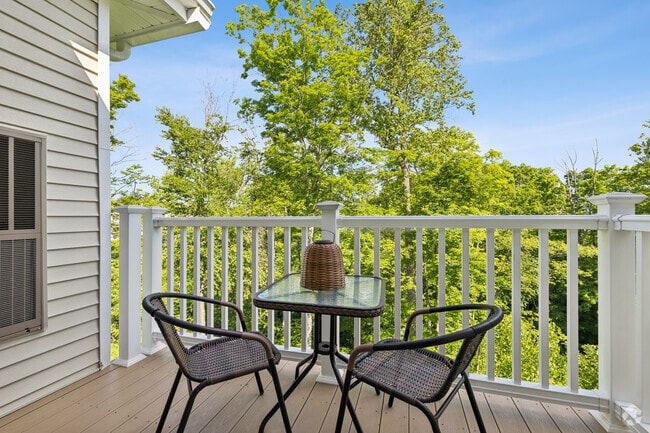 1BR, 1BA - 751SF - Balcony