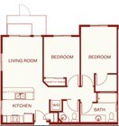 2BR/1.5BA