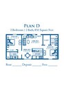 2BR Plan D