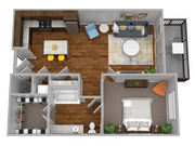 1 Bedroom 1 Bathroom