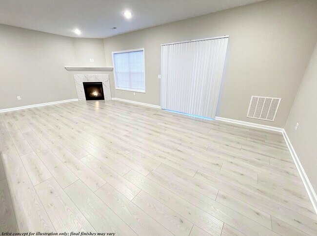 Open Concept Living Room