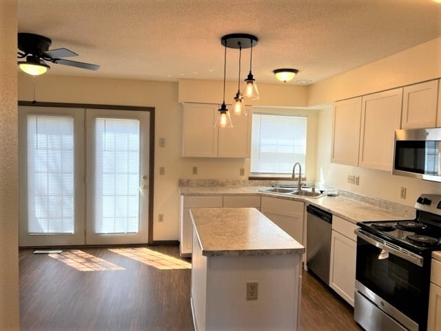 Plan Townhome-E-End Kitchen Angle Two
