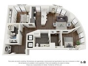 B4 | 2 bed 2 bath | 1173 sq ft